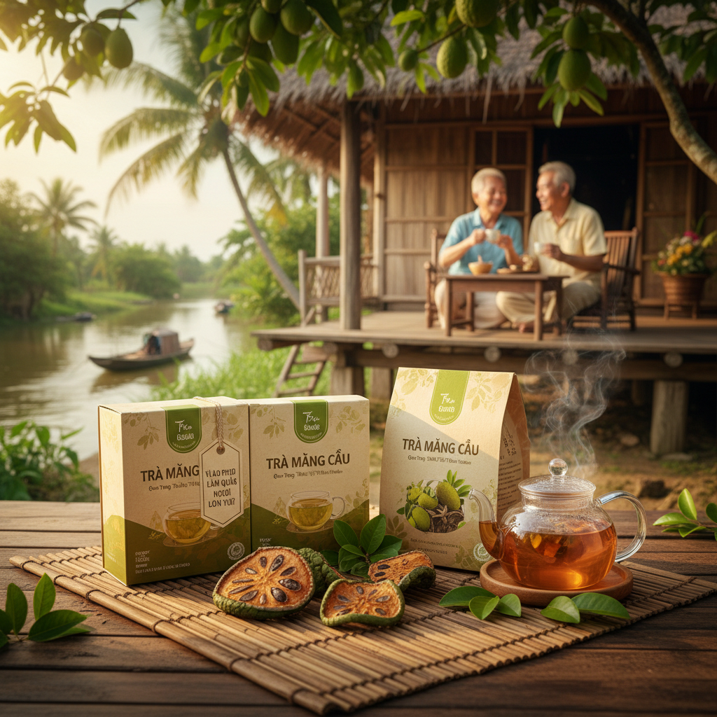 Vì sao trà mãng cầu phù hợp làm quà tặng cho người lớn tuổi? image