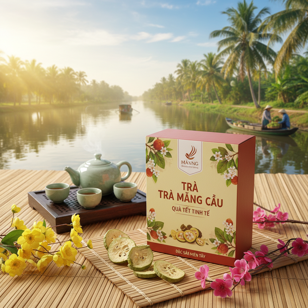 Vì sao hộp trà mãng cầu là món quà Tết tinh tế và ý nghĩa? image